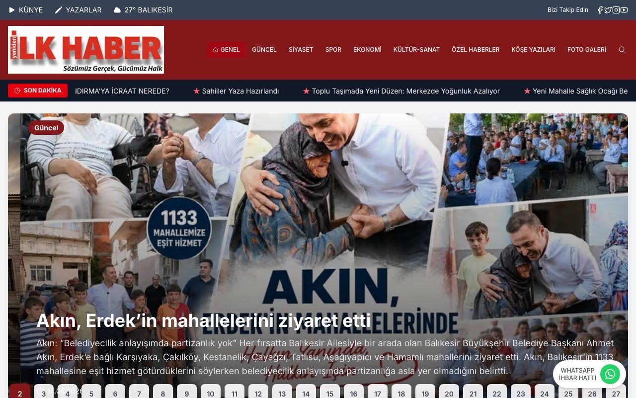 Yeniden İlkhaber — ekran görüntüsü